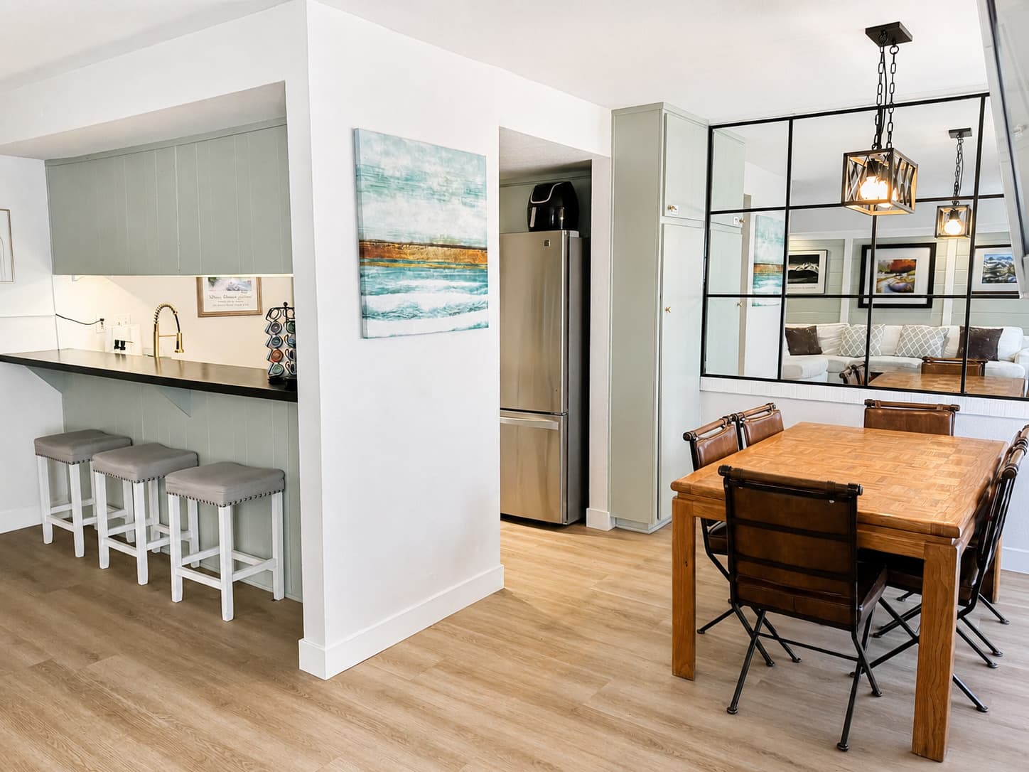 Kitchen and dining